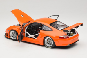 Porsche 911 996 GT3 RSR Arancione ALMS 2004 Minichamps 1:18 100046402 Pressofusione — immagine 5 di 8