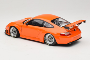 Porsche 911 996 GT3 RSR Arancione ALMS 2004 Minichamps 1:18 100046402 Pressofusione — immagine 7 di 8