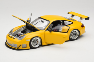 Porsche 911 996 GT3 RSR Yello ALMS 2004 Minichamps 1:18 100046401 Pressofusione — immagine 2 di 8