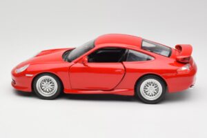 Porsche 911 996 GT3 Strasse Rosso Bburago 1:18 30395 Pressofusione — immagine 4 di 8