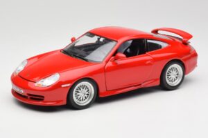 Porsche 911 996 GT3 Strasse Rosso Bburago 1:18 30395 Pressofusione