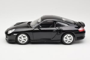 Porsche 911 996 Turbo Nero Bburago 1:18 18-12030 Pressofusione — immagine 4 di 8