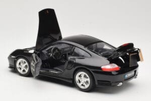 Porsche 911 996 Turbo Nero Bburago 1:18 3367 Pressofusione — immagine 5 di 8