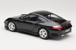 Porsche 911 996 Turbo Nero Bburago 1:18 3367 Pressofusione — immagine 7 di 8