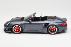 Porsche 911 997 Cabriolet Liberty Walk Grigio GT Spirit 1:18 GT463 Resina — immagine 3 di 6