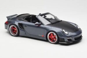 Porsche 911 997 Cabriolet Liberty Walk Grigio GT Spirit 1:18 GT463 Resina — immagine 4 di 6