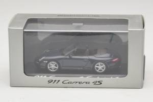 Porsche 911 997 Carrera 4 Cabriolet Blu Scuro Minichamps 1:43 WAP02015216-R1 Pressofusione — immagine 4 di 4