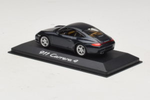 Porsche 911 997 Carrera 4 Dark Blue Metallic Minichamps 1:43 WAP02001518 Pressofusione — immagine 3 di 4