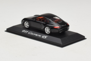 Porsche 911 997 Carrera 4S Nero Minichamps 1:43 WAP02010116 Pressofusione — immagine 3 di 4