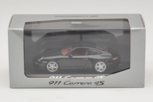 Porsche 911 997 Carrera 4S Nero Minichamps 1:43 WAP02010116 Pressofusione — immagine 4 di 4