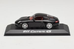 Porsche 911 997 Carrera 4S Nero Minichamps 1:43 WAP02010116 Pressofusione
