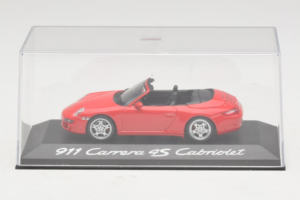 Porsche 911 997 Carrera 4S Cabriolet Rosso Minichamps 1:43 WAP02015316 Pressofusione — immagine 5 di 5