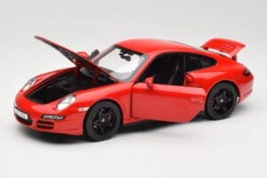 Porsche 911 997 Carrera 4S Rosso Norev 1:18 187510 Pressofusione — immagine 2 di 8