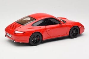 Porsche 911 997 Carrera 4S Rosso Norev 1:18 187510 Pressofusione — immagine 3 di 8