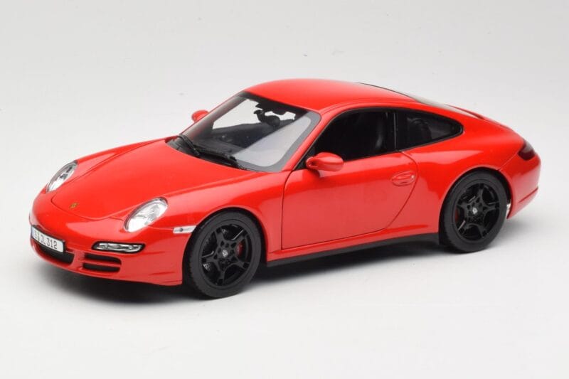 Porsche 911 997 Carrera 4S Rosso Norev 1:18 187510 Pressofusione