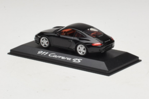 Porsche 911 997 Carrera 4S Blu Scuro Minichamps 1:43 WAP02011615 Pressofusione — immagine 3 di 4