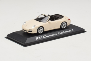 Porsche 911 997 Carrera Cabriolet Bianco Minichamps 1:43 WAP02001118 Pressofusione — immagine 2 di 5