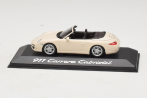 Porsche 911 997 Carrera Cabriolet Bianco Minichamps 1:43 WAP02001118 Pressofusione — immagine 5 di 5