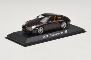 Porsche 911 997 Carrera S Brown Metallic Minichamps 1:43 WAP02001318 Pressofusione — immagine 2 di 4