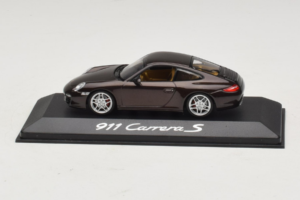 Porsche 911 997 Carrera S Brown Metallic Minichamps 1:43 WAP02001318 Pressofusione