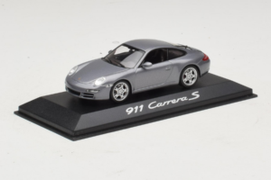 Porsche 911 997 Carrera S Grey Metallic Minichamps 1:43 WAP02011615-P1 Pressofusione — immagine 2 di 4