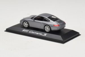 Porsche 911 997 Carrera S Grey Metallic Minichamps 1:43 WAP02011615-P1 Pressofusione — immagine 3 di 4