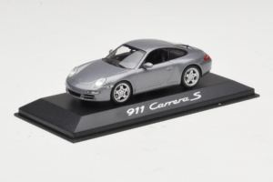 Porsche 911 997 Carrera S Grigio Metallic Minichamps 1:43 WAP02010116-R1 Pressofusione — immagine 2 di 4
