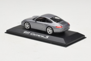 Porsche 911 997 Carrera S Grigio Metallic Minichamps 1:43 WAP02010116-R1 Pressofusione — immagine 3 di 4