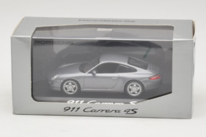 Porsche 911 997 Carrera S Grigio Metallic Minichamps 1:43 WAP02010116-R1 Pressofusione — immagine 4 di 4