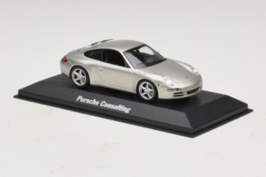 Porsche 911 997 Carrera Silver Metallic Minichamps 1:43 WAP02011515 Pressofusione — immagine 2 di 5