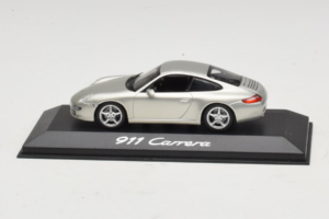 Porsche 911 997 Carrera Silver Metallic Minichamps 1:43 WAP02011515 Pressofusione
