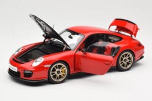 Porsche 911 997 GT2 RS Rosso AUTOart 1:18 77964 Pressofusione — immagine 2 di 8