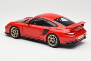 Porsche 911 997 GT2 RS Rosso AUTOart 1:18 77964 Pressofusione — immagine 7 di 8