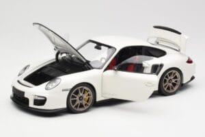 Porsche 911 997 GT2 RS Bianco Minichamps 1:18 100069400 Pressofusione — immagine 2 di 8
