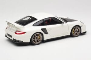 Porsche 911 997 GT2 RS Bianco Minichamps 1:18 100069400 Pressofusione — immagine 3 di 8