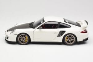 Porsche 911 997 GT2 RS Bianco Minichamps 1:18 100069400 Pressofusione — immagine 4 di 8