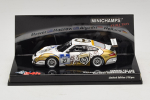 Porsche 911 997 GT3 Cup #27 24 Hours of Nurburgring 2010 Minichamps 1:43 437106727 Pressofusione