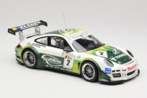 Porsche 911 997 GT3 R #2 Prospeed Competition B. Heylen / P. Lappalainen FIA GT3 2011 Minichamps 1:18 151118902 Pressofusione — immagine 4 di 6