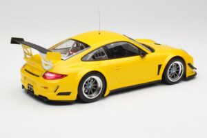 Porsche 911 997 GT3 R Street Racing Giallo Minichamps 1:18 151108902 Pressofusione — immagine 2 di 6