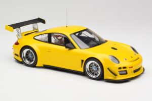 Porsche 911 997 GT3 R Street Racing Giallo Minichamps 1:18 151108902 Pressofusione — immagine 4 di 6