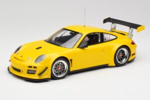 Porsche 911 997 GT3 R Street Racing Giallo Minichamps 1:18 151108902 Pressofusione
