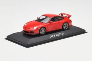 Porsche 911 997 GT3 Rosso Minichamps 1:43 WAP02001619 Pressofusione — immagine 2 di 4