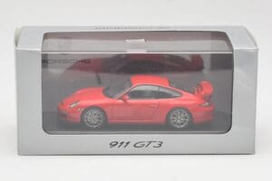 Porsche 911 997 GT3 Rosso Minichamps 1:43 WAP02001619 Pressofusione — immagine 4 di 4