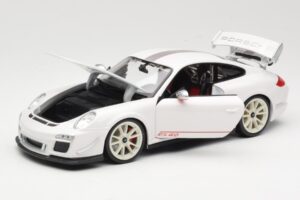 Porsche 911 997 GT3 RS 4.0 Bianco Bburago 1:18 18-11036 Pressofusione — immagine 2 di 8