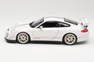 Porsche 911 997 GT3 RS 4.0 Bianco Bburago 1:18 18-11036 Pressofusione — immagine 4 di 8