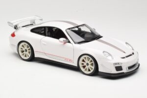 Porsche 911 997 GT3 RS 4.0 Bianco Bburago 1:18 18-11036 Pressofusione — immagine 6 di 8