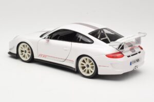 Porsche 911 997 GT3 RS 4.0 Bianco Bburago 1:18 18-11036 Pressofusione — immagine 7 di 8