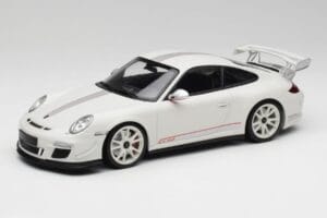 Porsche 911 997 GT3 RS 4.0 Bianco Minichamps 1:18 155062221 Pressofusione