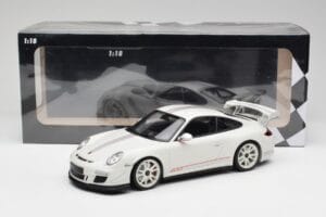 Porsche 911 997 GT3 RS 4.0 Bianco Minichamps 1:18 155062221 Pressofusione — immagine 6 di 6