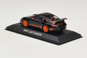 Porsche 911 997 GT3 RS Nero Arancione Minichamps 1:43 WAP02012817 Pressofusione — immagine 3 di 4